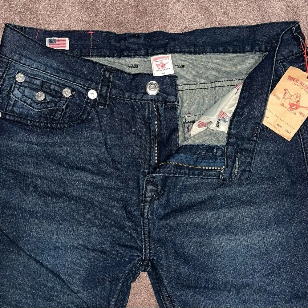 Rare Vintage True Religion JOEY SUPER T Men’s Size 40 Dark Denim